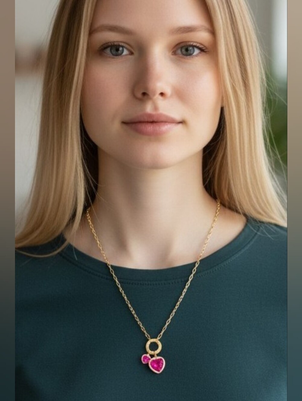 Kate Spade New York ♠️ Sweetheart Charm Pendant Necklace